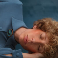 noeud papillon dunes plumes bleues