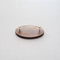 broche mosaïque de plumes inspiration mondrian