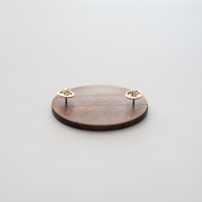 broche mosaïque de plumes inspiration mondrian