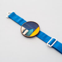 noeud papillon theo mosaïque de plumes inspiration mondrian