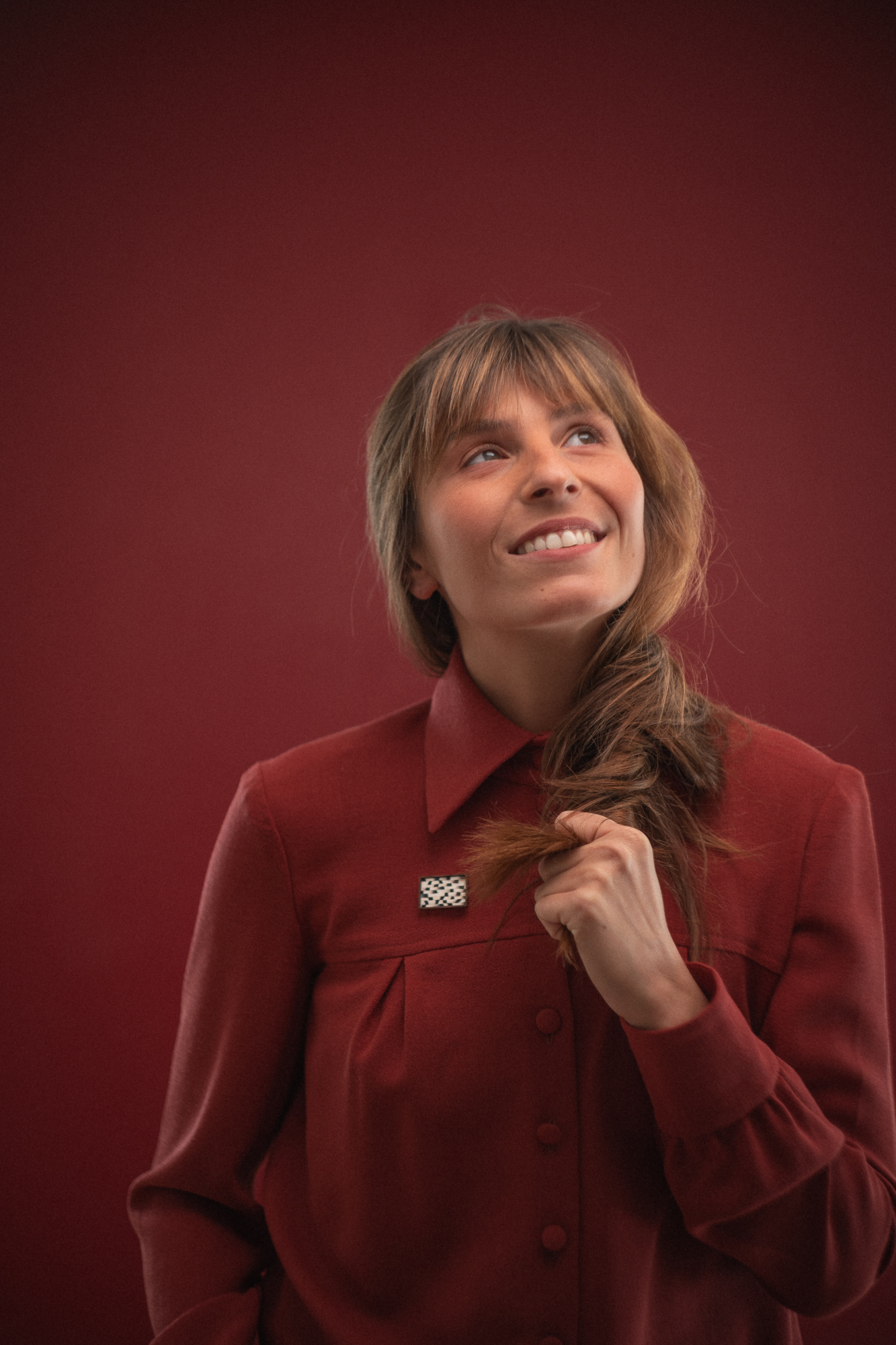 lookbook collection Lady Amherst bijoux en plumes de faisan noires et blanches