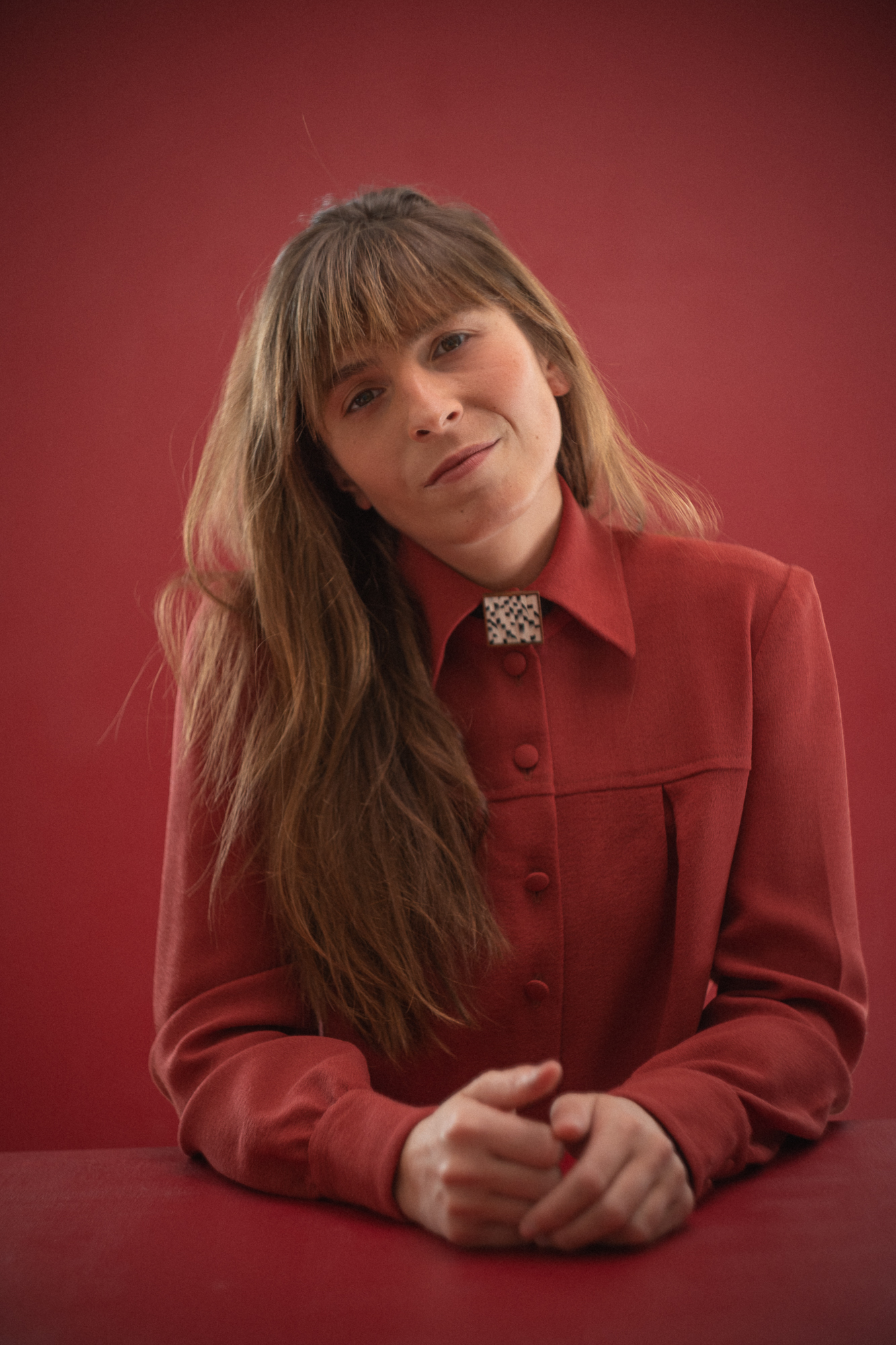 lookbook collection Lady Amherst bijoux en plumes de faisan noires et blanches